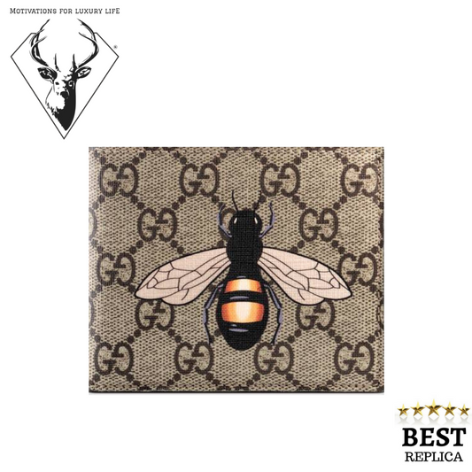 replica-Bee-Print-GG-SUPREME-Wallet-motivations-for-luxury-life