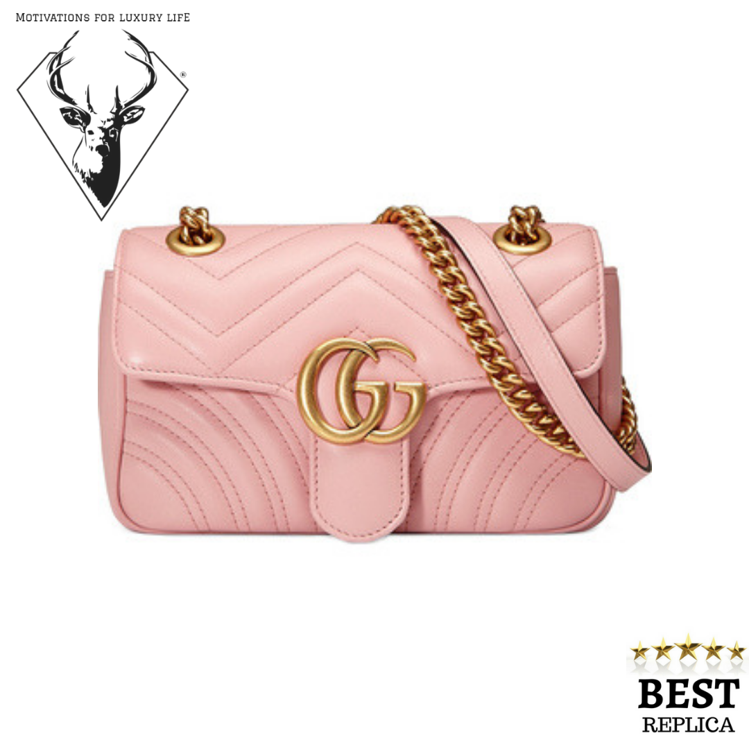 replica-Gucci-MARMONT-Matelassé-pink-Bag-motivations-for-luxury-life