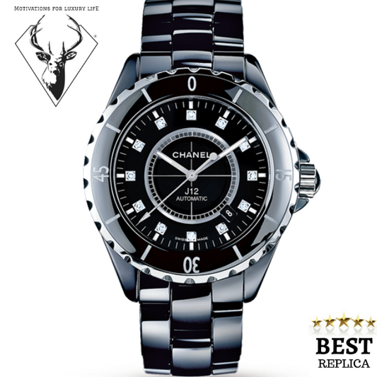 replica-black-diamond-Chanel-J12-Motivations-For-Luxury-Life
