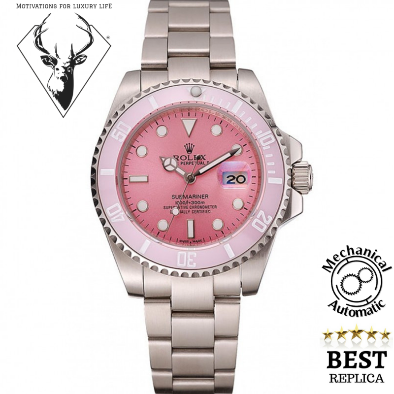 replica-Rolex-Submariner-Pink-motivations-for-luxury-life